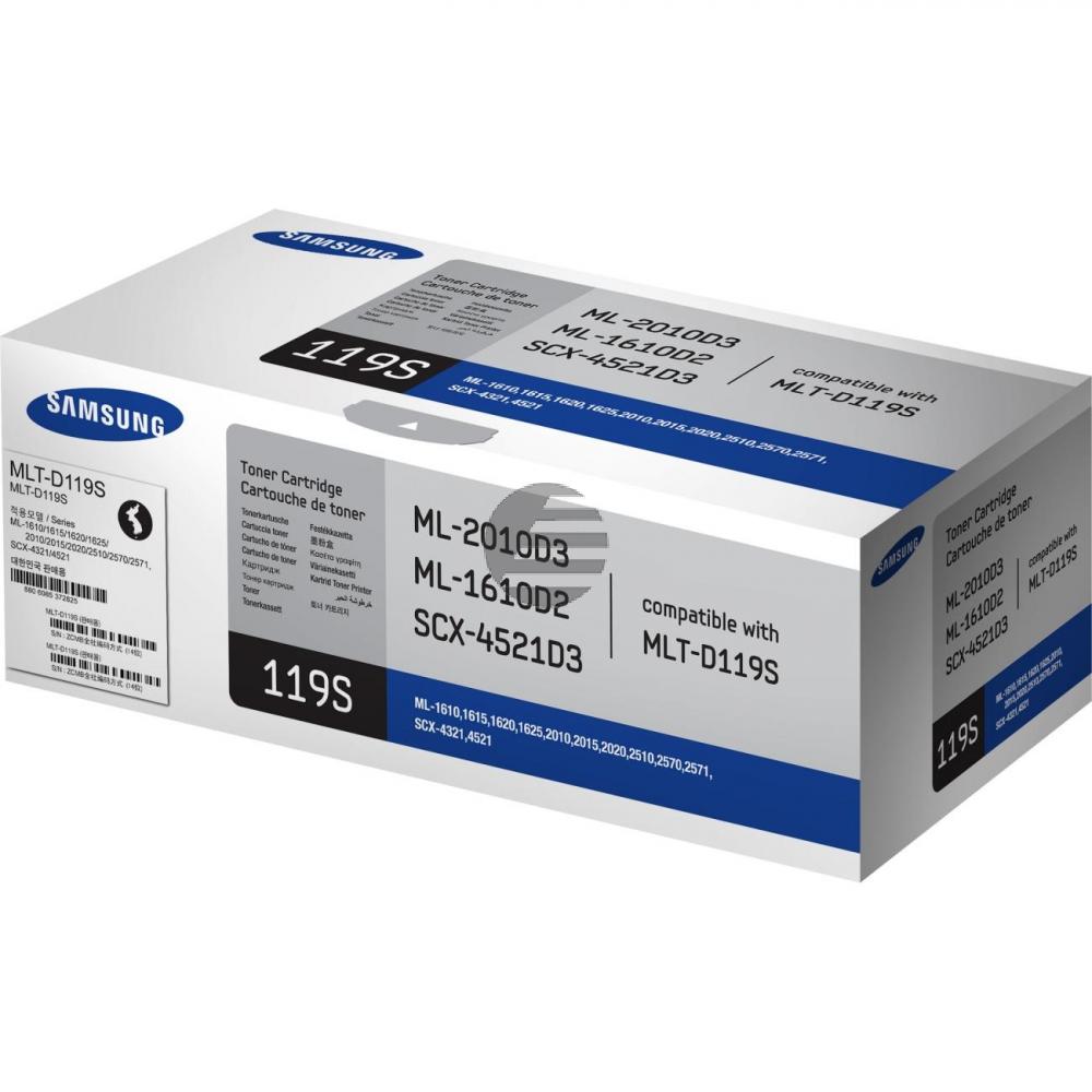 HP Toner-Kit schwarz (SU863A, 119S)