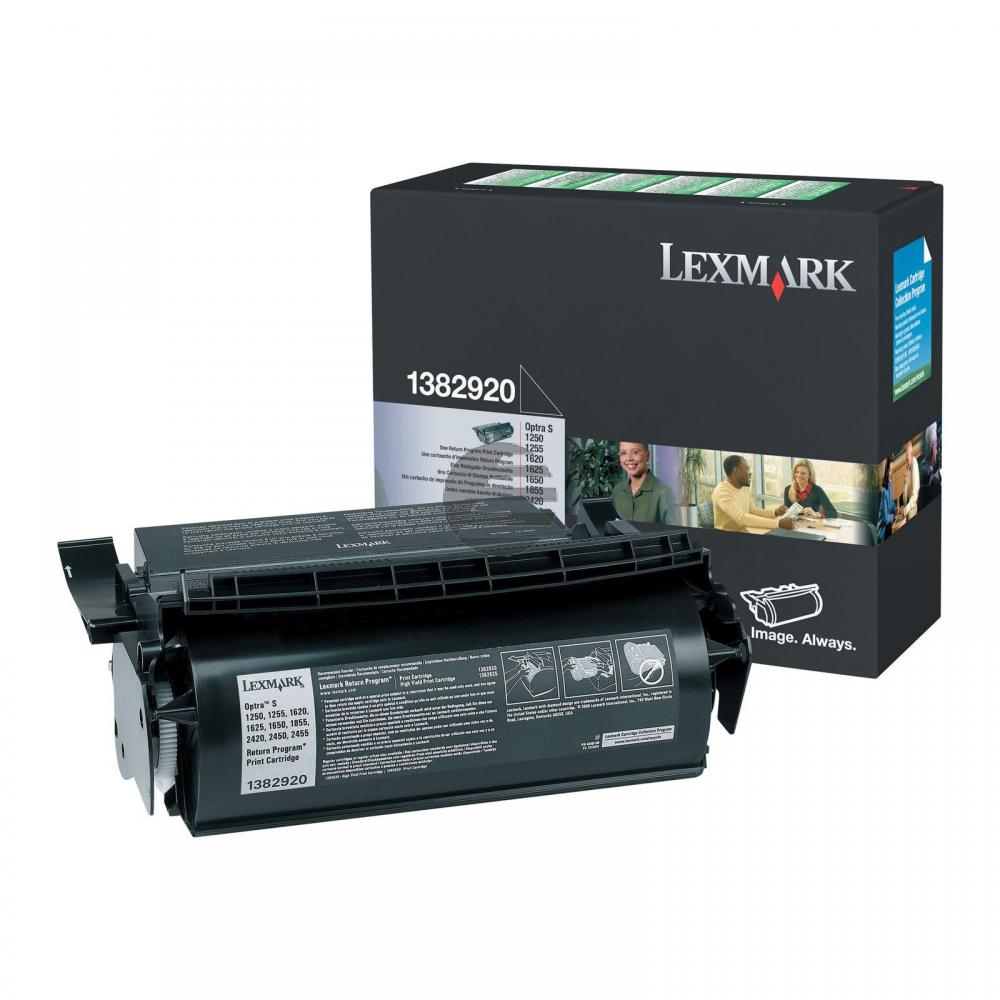 Lexmark Toner-Kartusche Prebate schwarz (1382920)