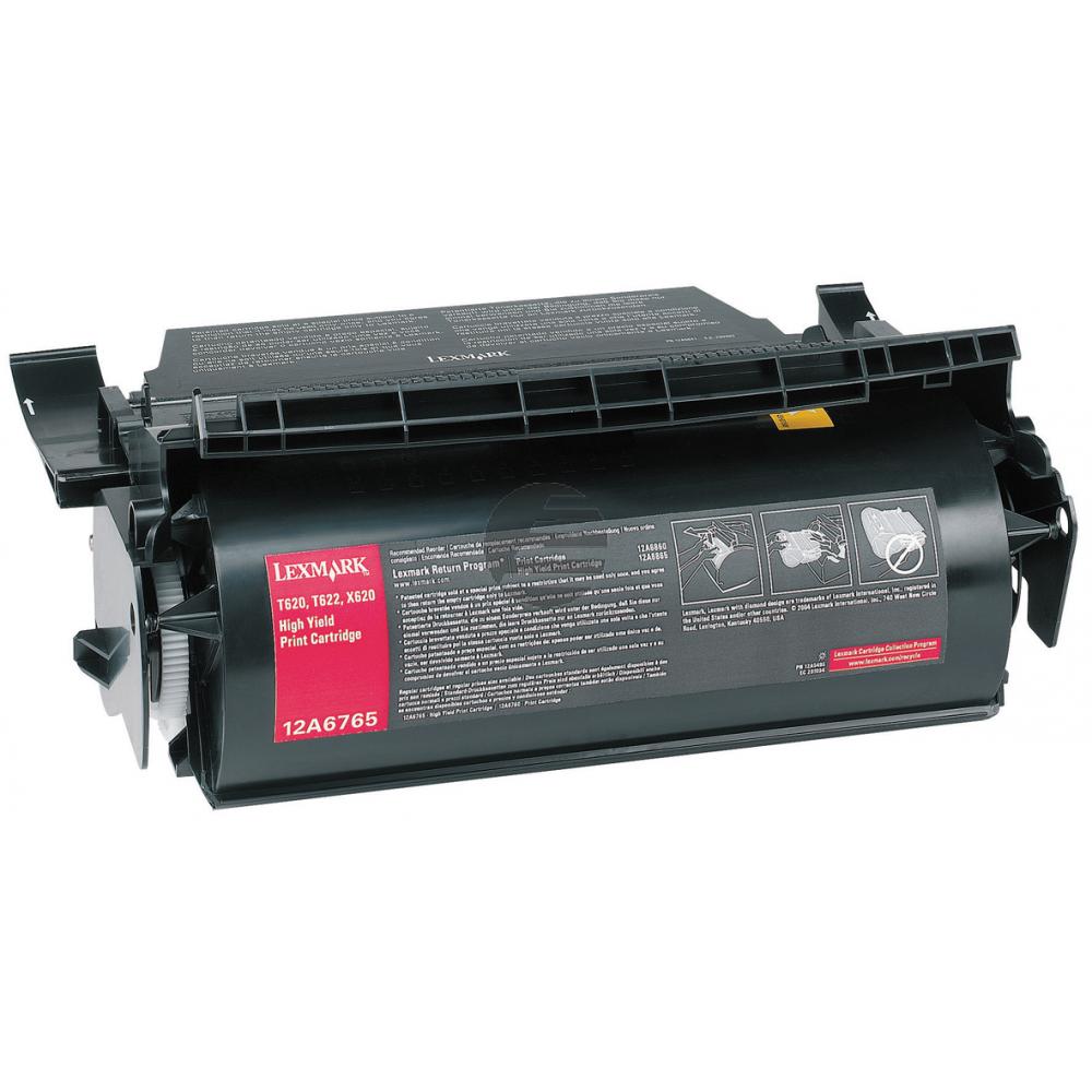 Lexmark Toner-Kartusche schwarz HC (12A6765) ersetzt DT47BLK