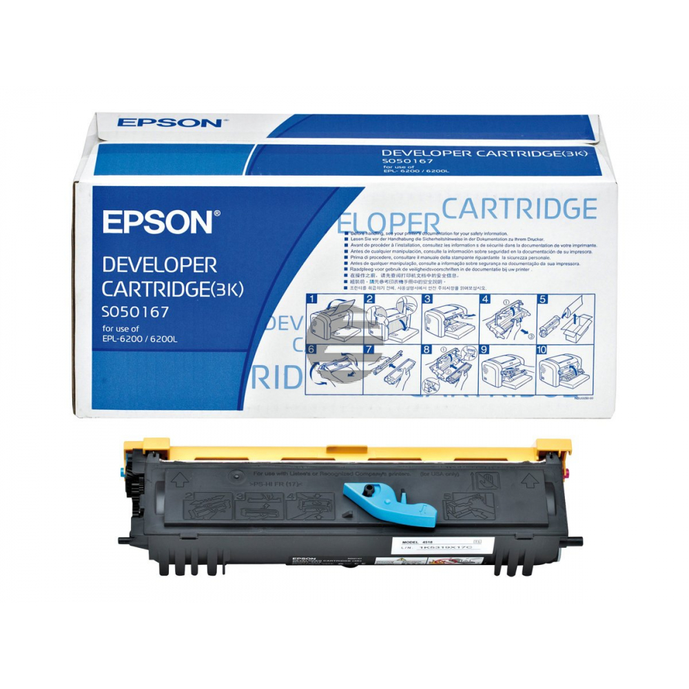 Epson Toner-Kartusche schwarz (C13S050167)