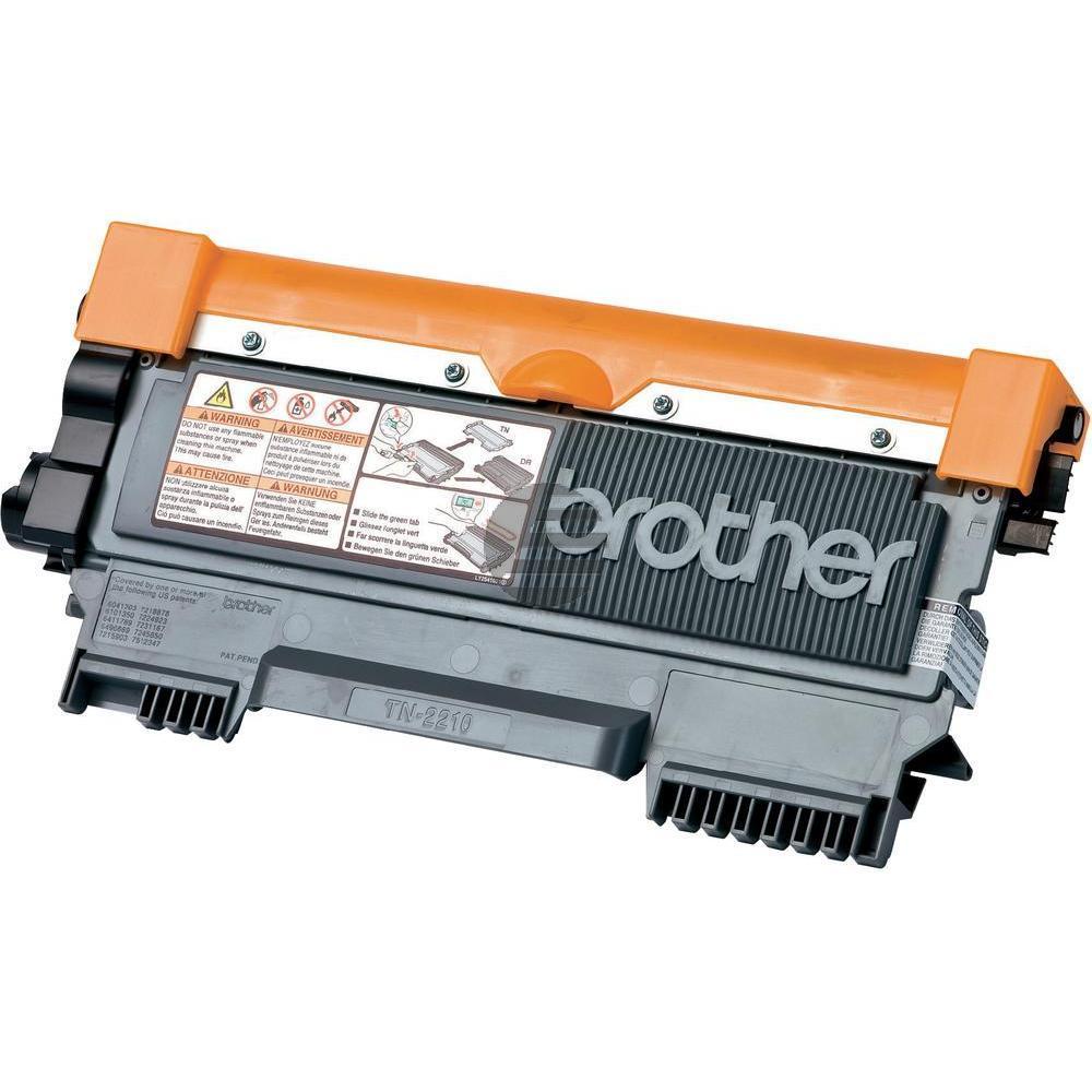 Brother Toner-Kit schwarz (TN-2210)