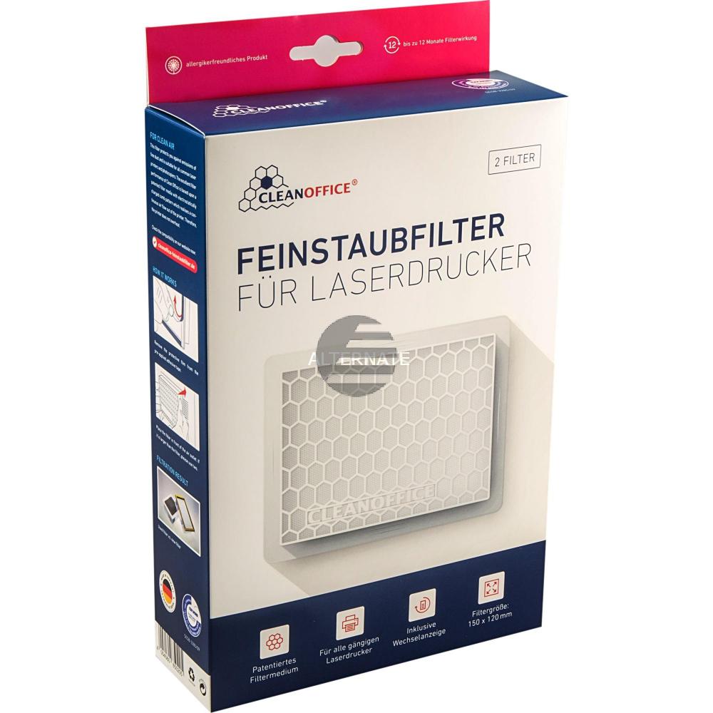 CLEANOFFICE FEINSTAUBFILTER (2) 8502050 fuer Laserdrucker