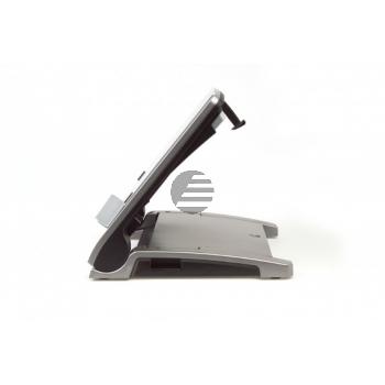 BNET340 BAKKER NOTEBOOKSTAENDER Ergo T340 grau-silber Kunststoff