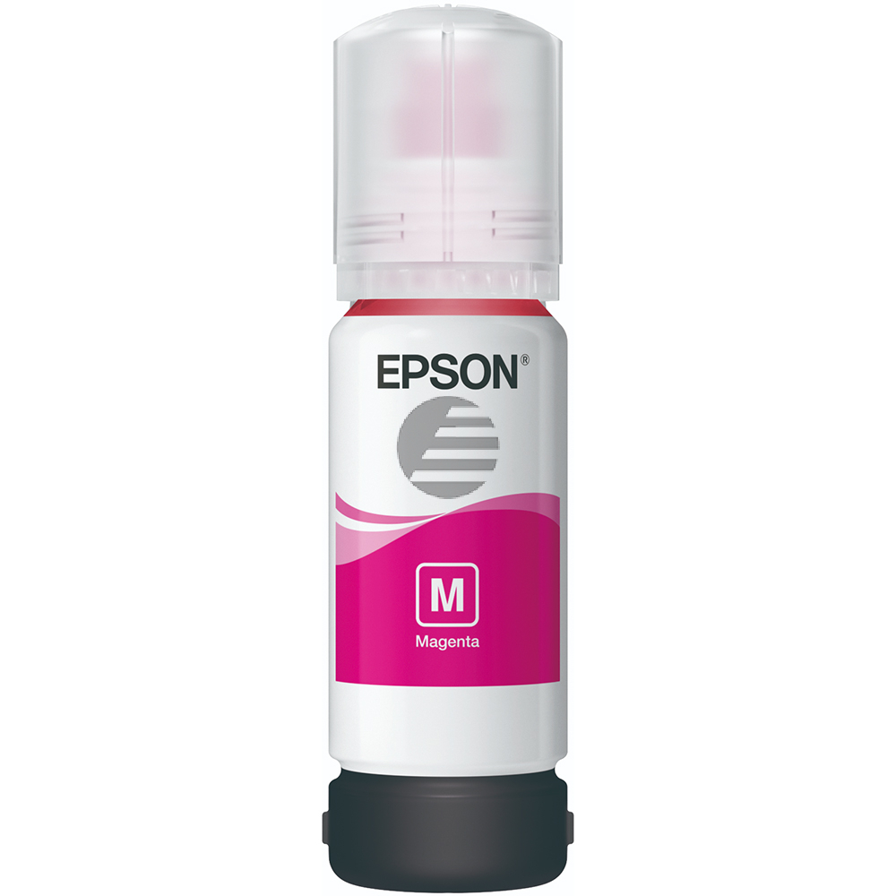 Epson Tintennachfüllfläschchen (ecotank) magenta (C13T00P340, 104)