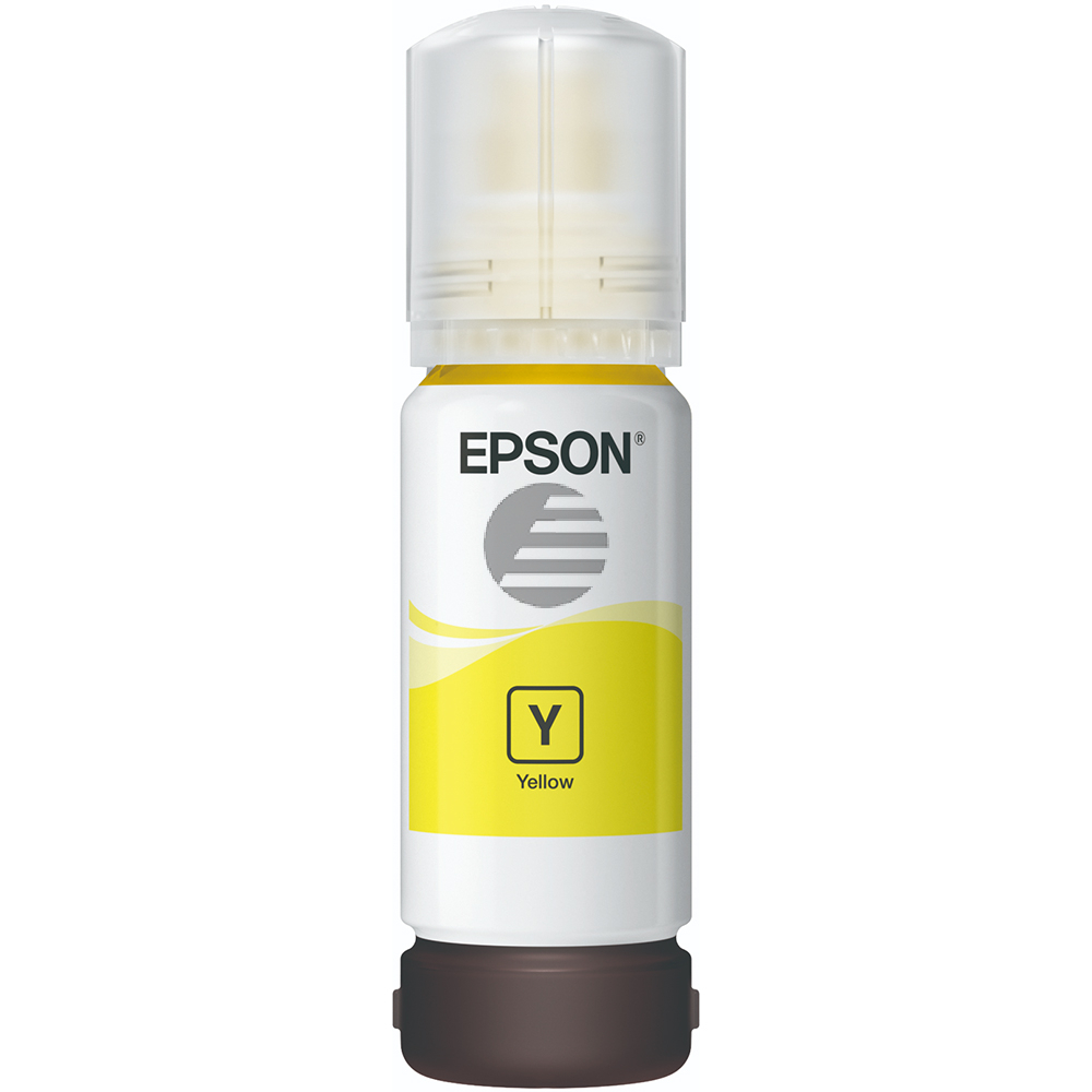 Epson Tintennachfüllfläschchen (ecotank) gelb (C13T00P440, 104)