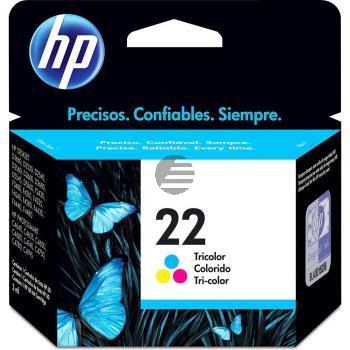 HP Tintendruckkopf cyan/gelb/magenta (C9352AE#UUS, 22)
