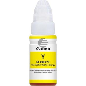 Canon Tintennachfüllfläschchen gelb (1606C001, GI-590Y)