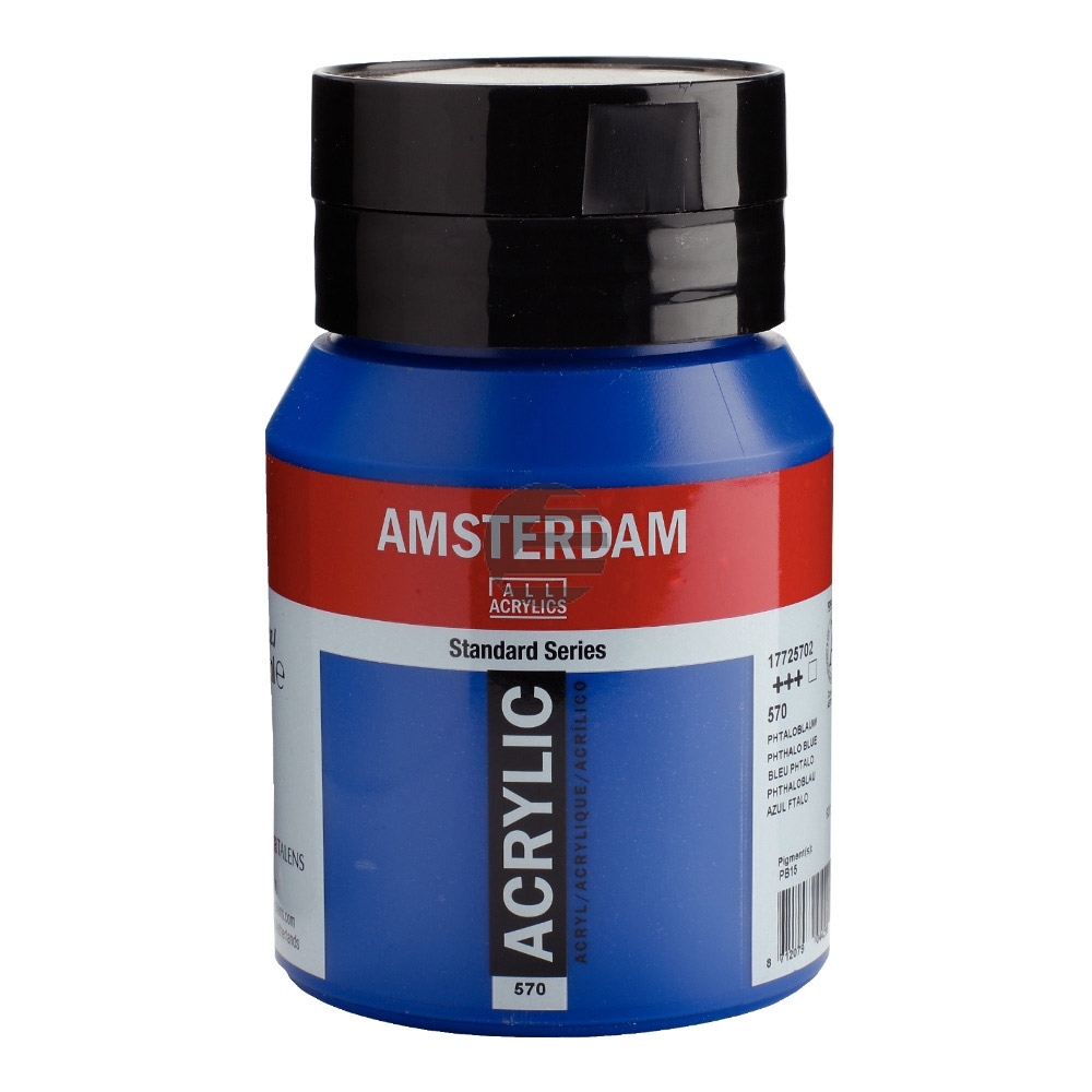 TALENS Akrylfarbe Amsterdam 500ml 570 blau