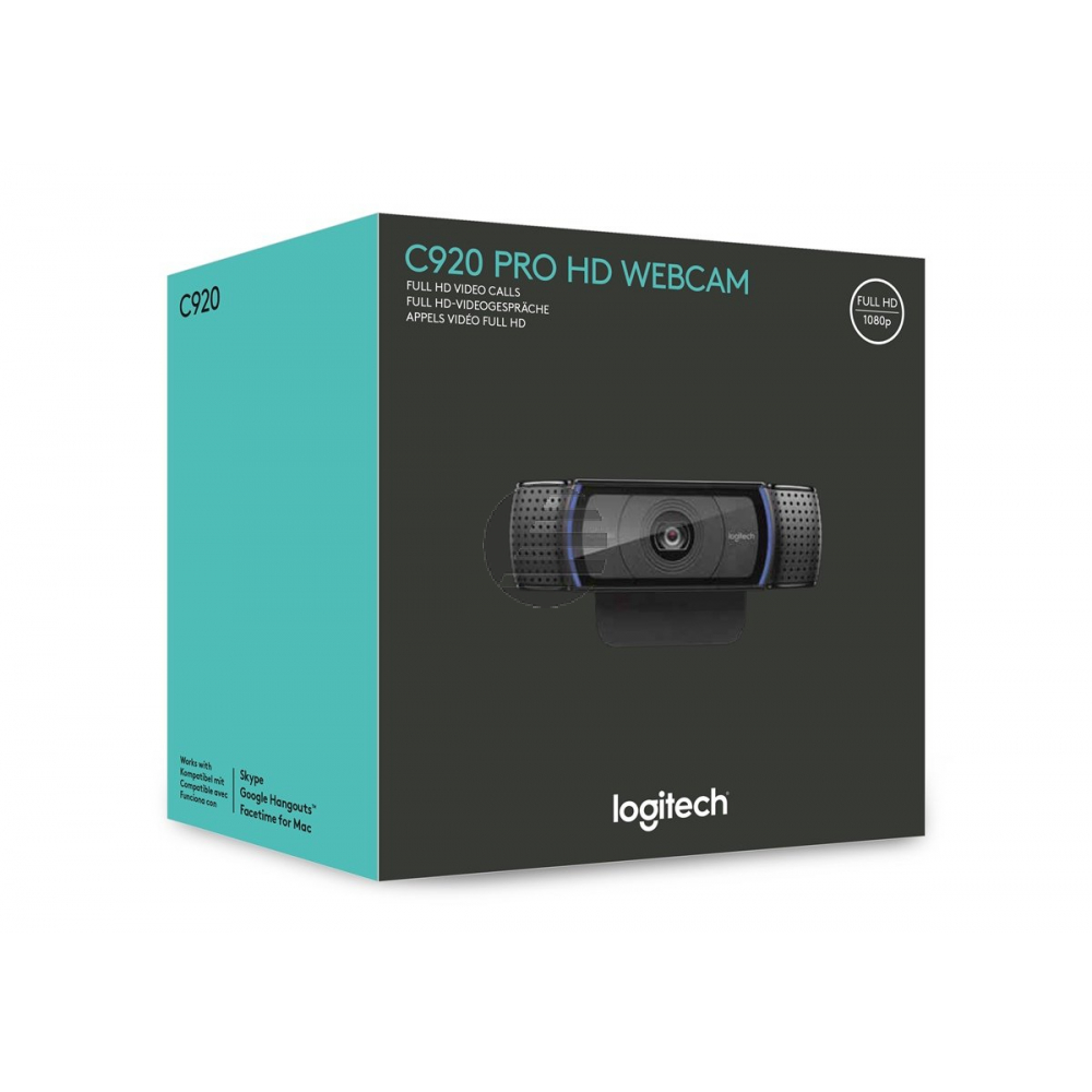 LOGITECH HD Pro Webcam C920 960001055 Full HD 1080p