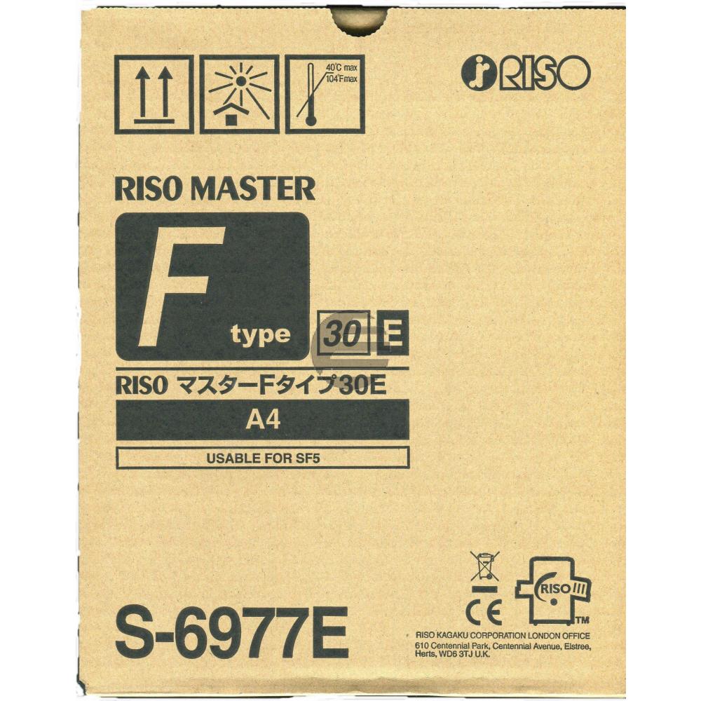 Riso Masterunit (S6977E, FTYPE30E)