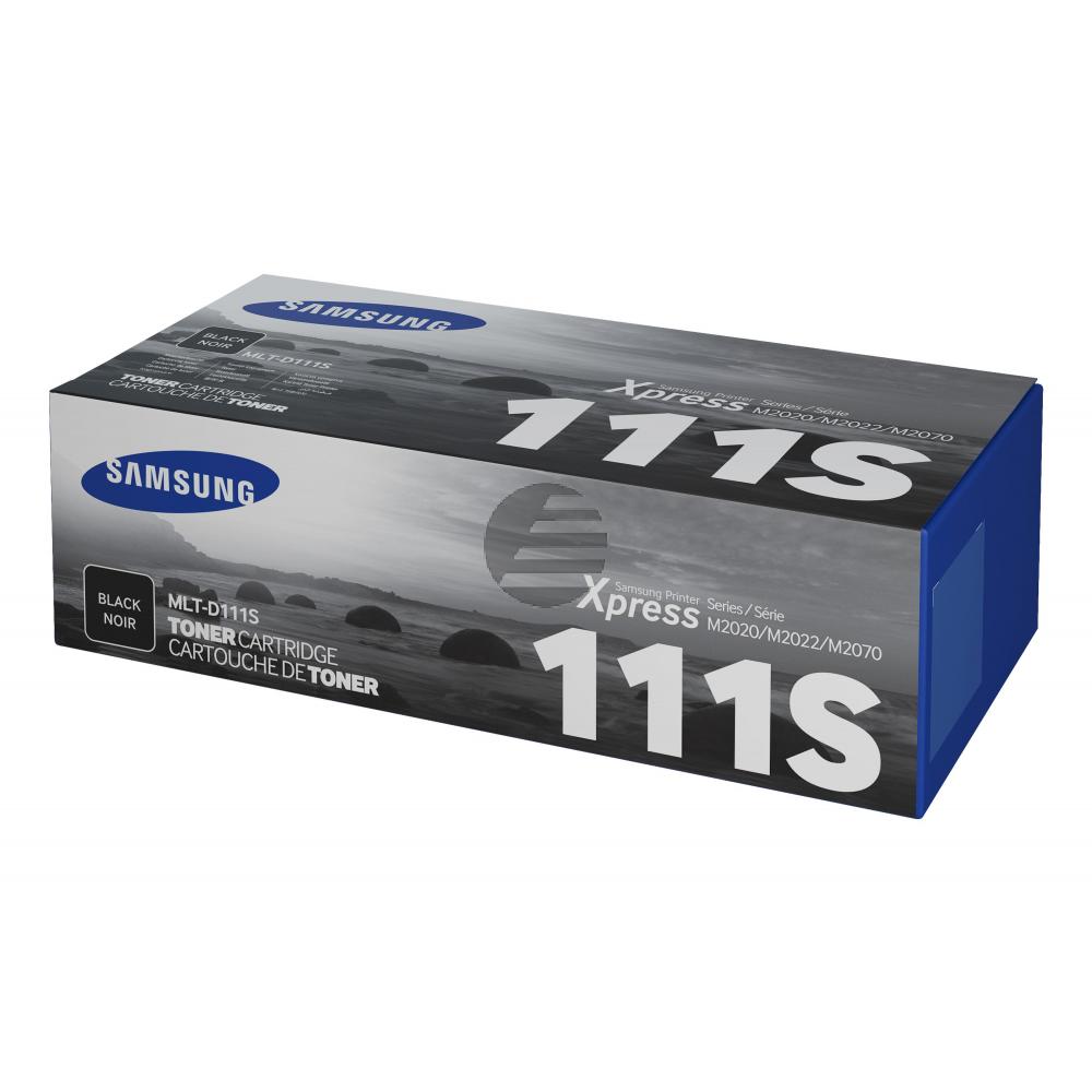 Samsung Toner-Kartusche schwarz (MLT-D111S/ELS, 111S)