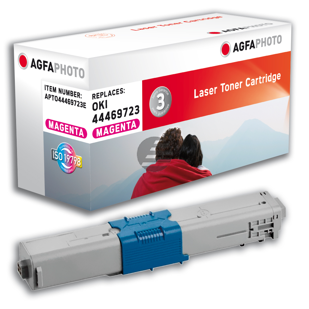Agfaphoto Toner-Kit magenta (APTO44469723E) ersetzt 44469723