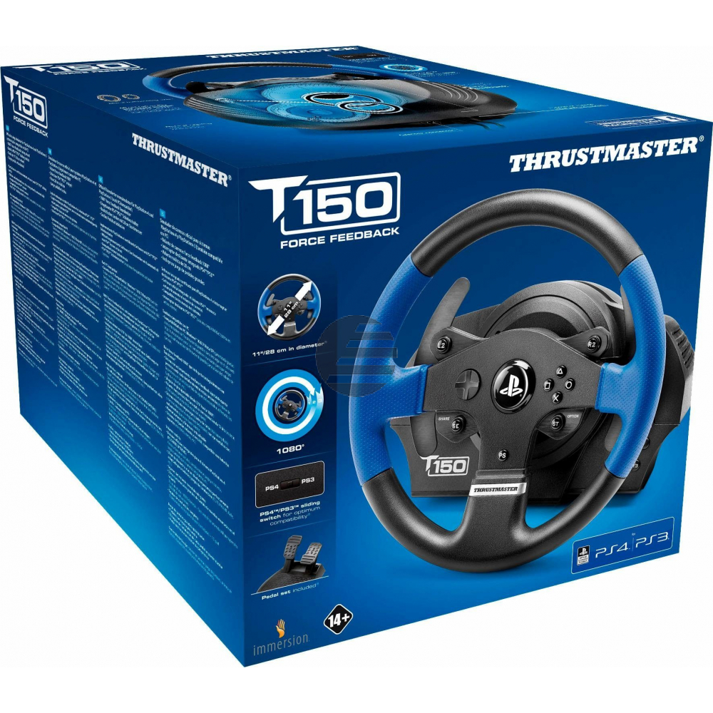 Thrustmaster T150 RS Rennlenkrad für PS3, PS4, PC  (4160628)