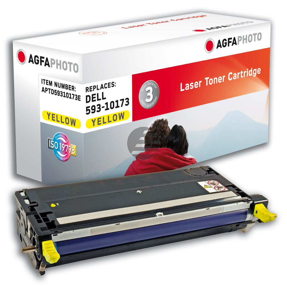 Agfaphoto Toner-Kartusche gelb HC (APTD59310173E) ersetzt NF556