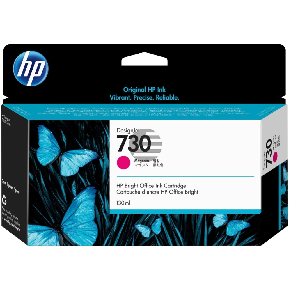 HP Tintenpatrone magenta SC (P2V63A, 730) HP Tintenpatrone magenta SC (P2V63A, 730)