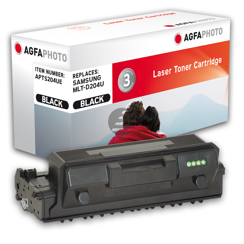 Agfaphoto Toner-Kit schwarz HC plus + (APTS204UE) ersetzt 204