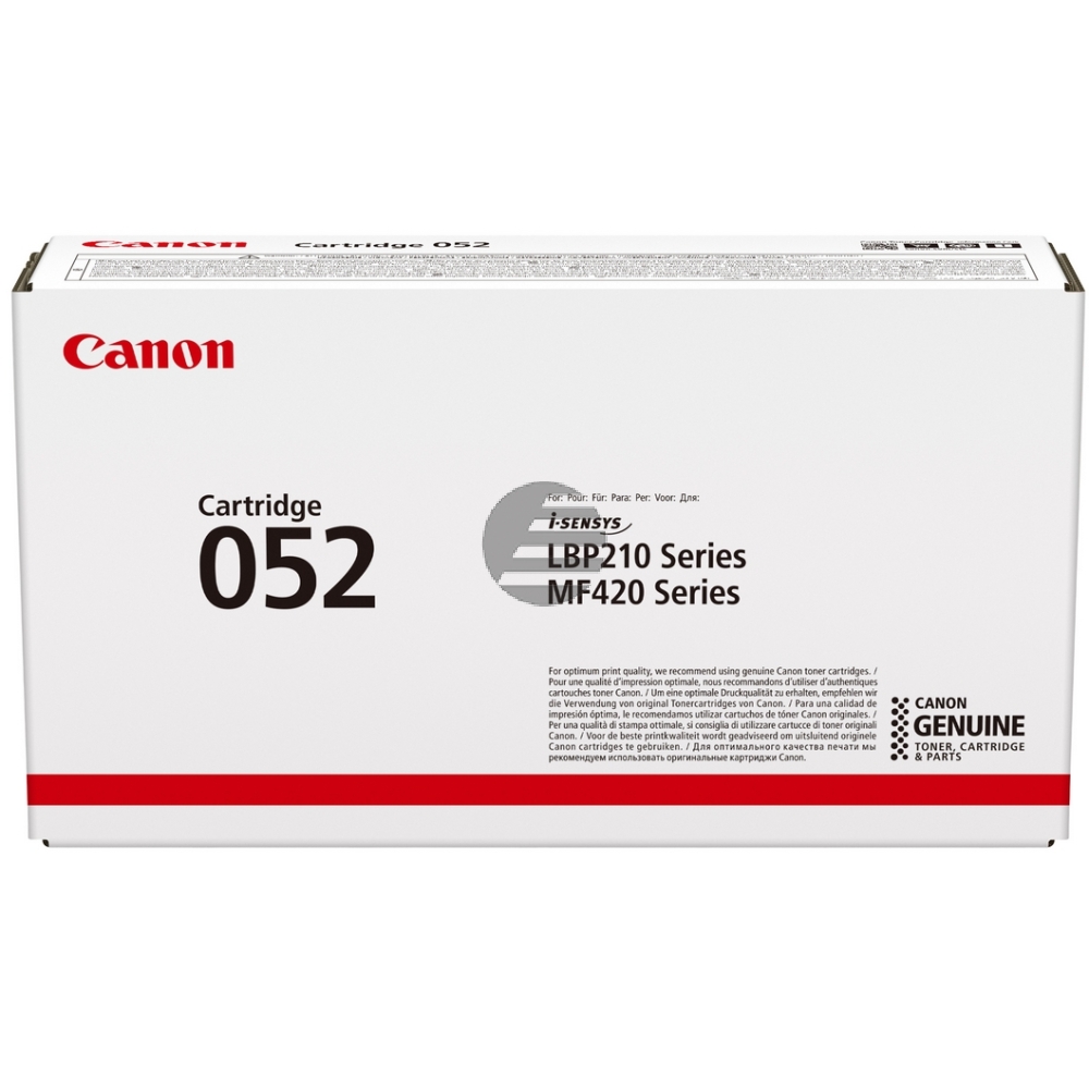 Canon Toner-Kartusche schwarz SC (2199C002, 052)