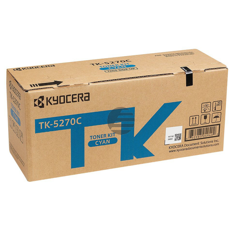 Kyocera Toner-Kit cyan (1T02TVCNL0, TK-5270C)