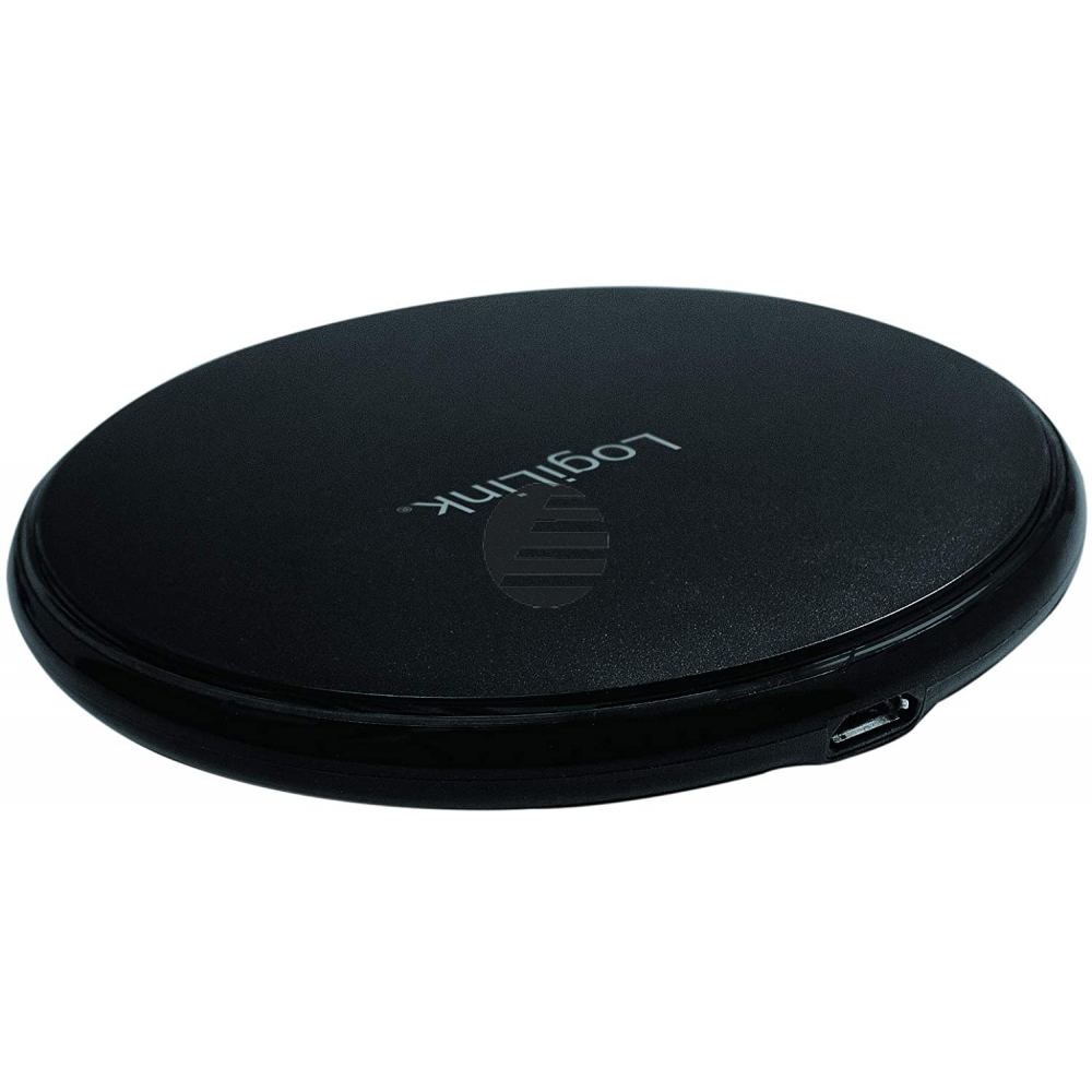 LogiLink Wireless Table Fast Charger 10W - induktive Ladestation black