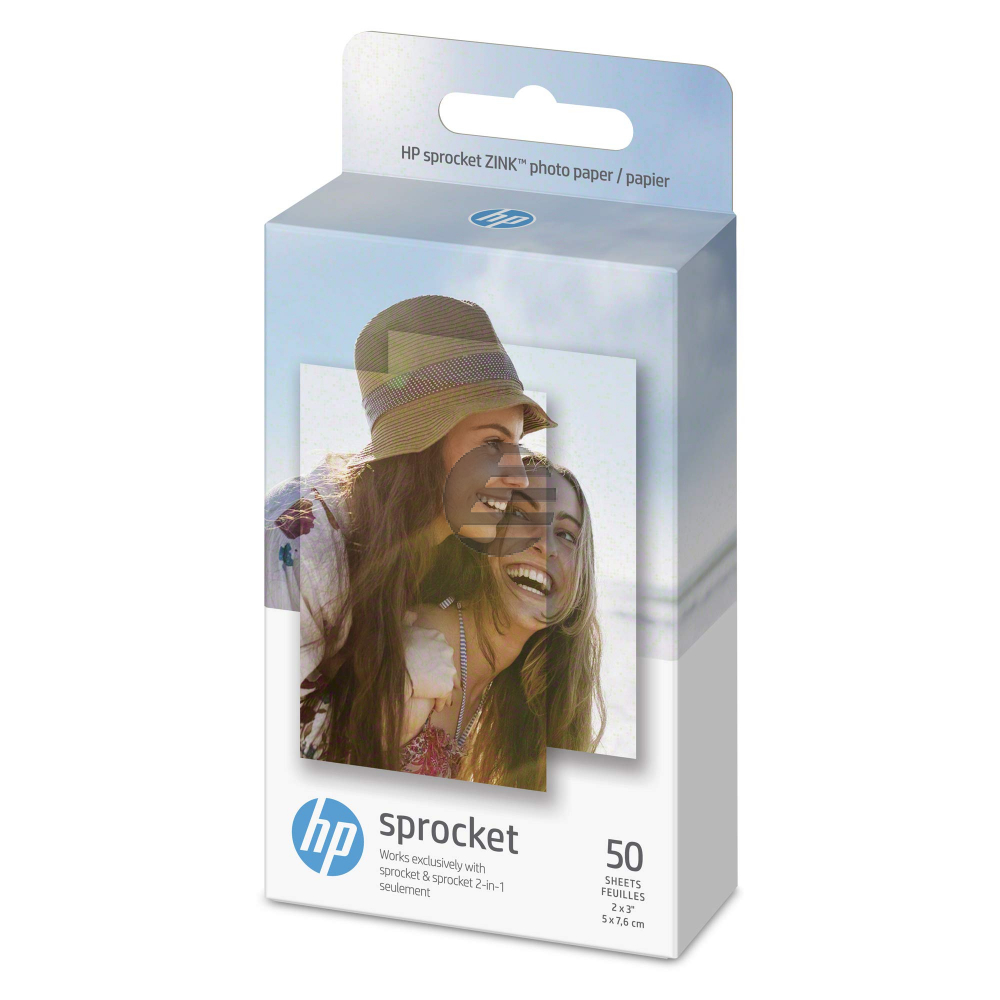 HP Zink Papier (Zink Papier) 50 Blatt 2 x 3 Zoll (1DE39A) HP Zink Papier (Zink Papier) 50 Blatt 2 x 3 Zoll (1DE39A)