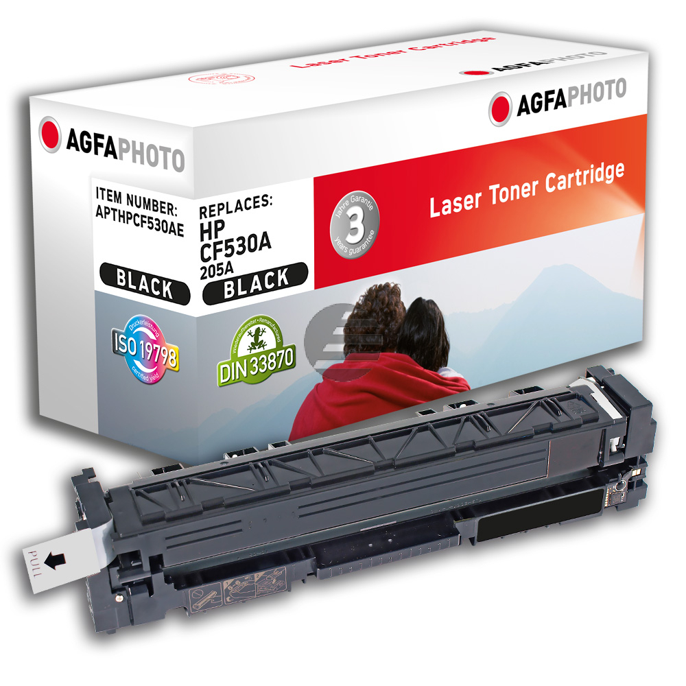 Agfaphoto Toner-Kartusche schwarz (APTHPCF530AE) ersetzt 205A