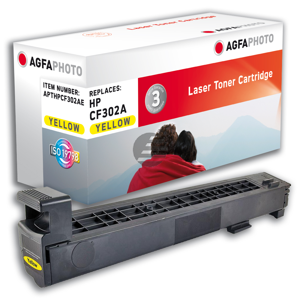 Agfaphoto Toner-Kit gelb (APTHPCF302AE) ersetzt 827A