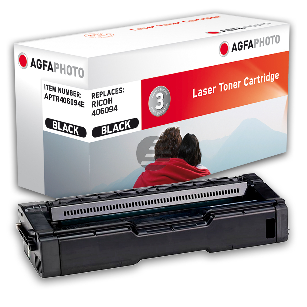 Agfaphoto Toner-Kit schwarz (APTR406094E) ersetzt SP-C220E