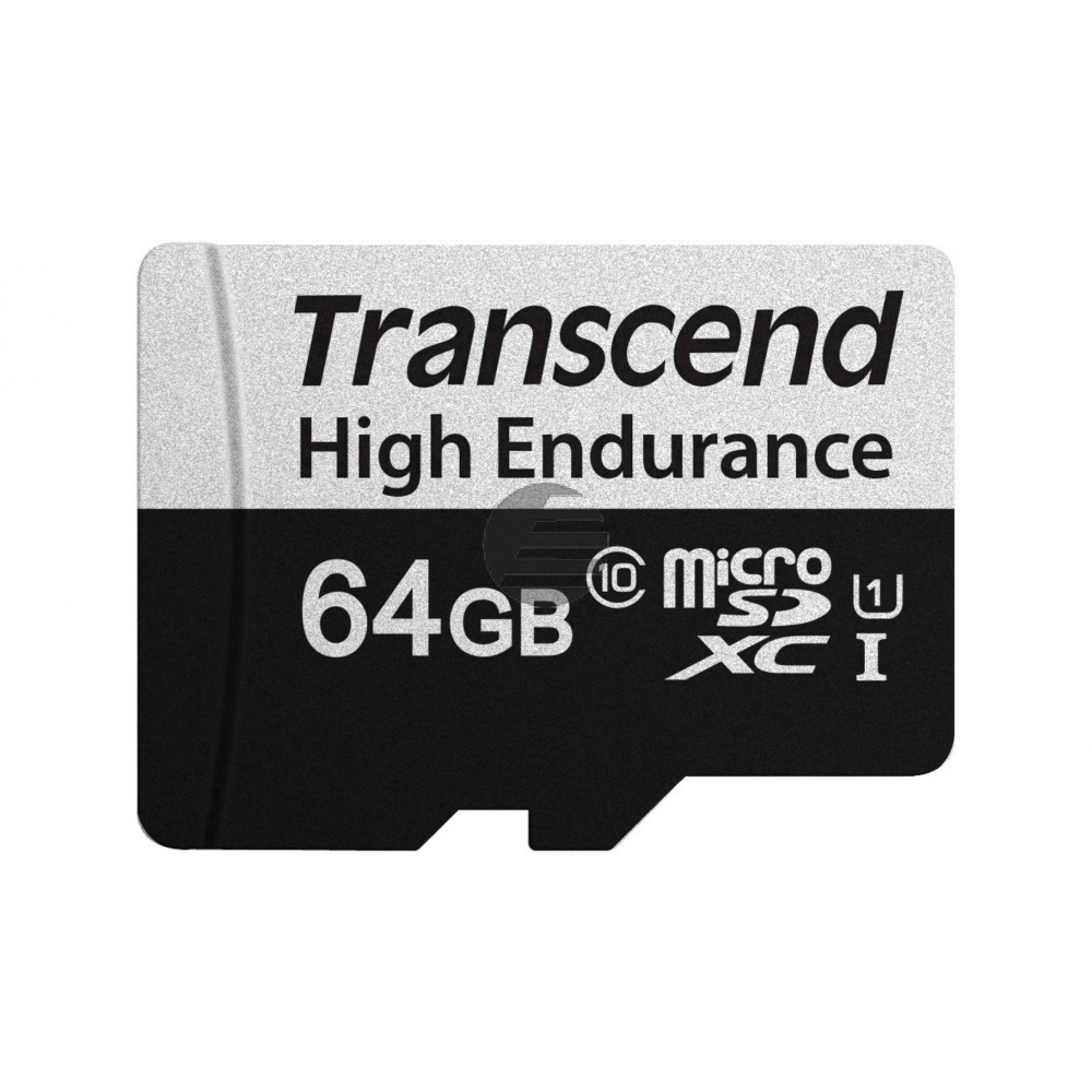 Transcend Micro SDHC Speicherkarte High Endurance 64 GB (TS64GUSD350V)