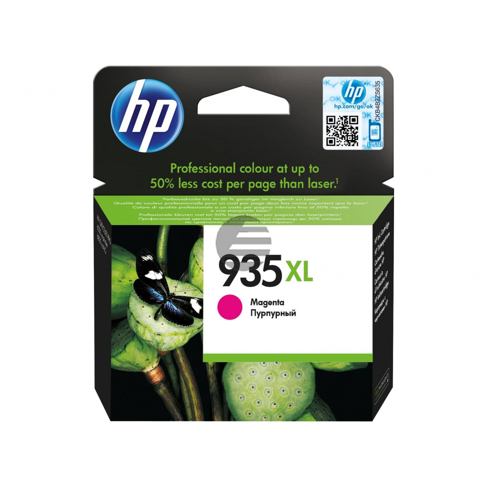 HP Tintenpatrone magenta HC (C2P25AE#BGY, 935XL)