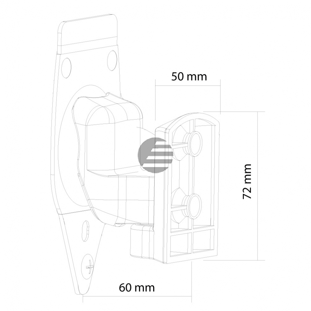 NEWSTAR SONOS PLAY3 WANDHALTERUNG NM-WS300WHITE weiss