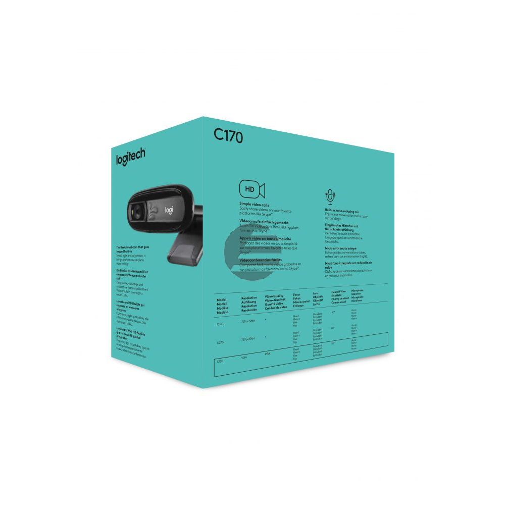 Logitech Webcam C170 (960-001066)