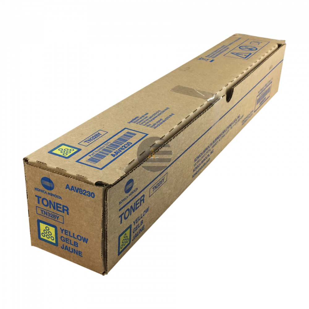 Konica Minolta Toner-Kit gelb HC (AAV8250, TN328Y)
