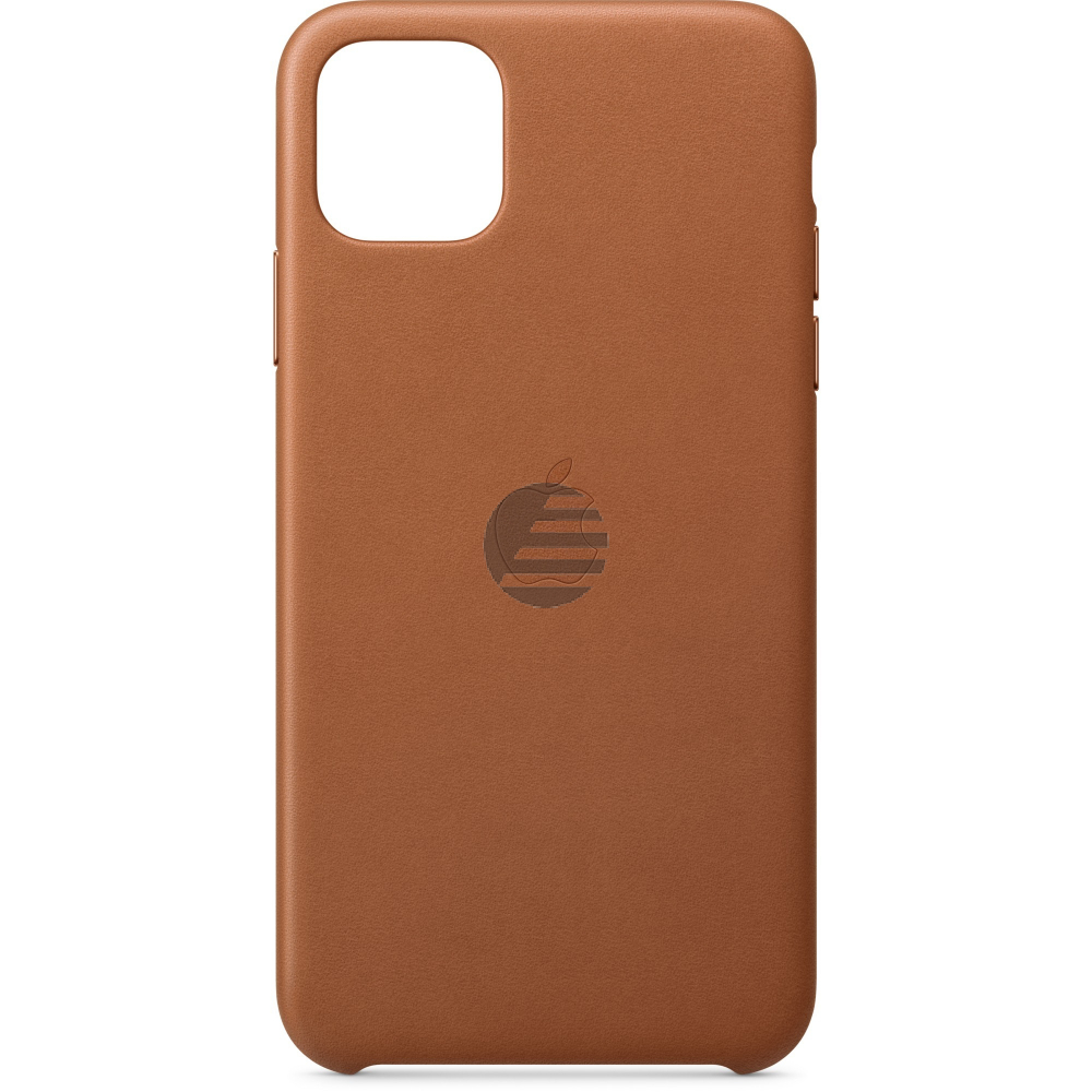 Apple iPhone 11 Pro Max Leather Case saddle brown