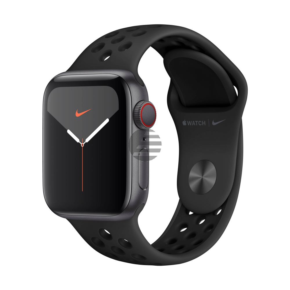 Apple Watch Nike+ Series 5 Cell (LTE) 40 mm Alu space grey, Sport anthraz/black
