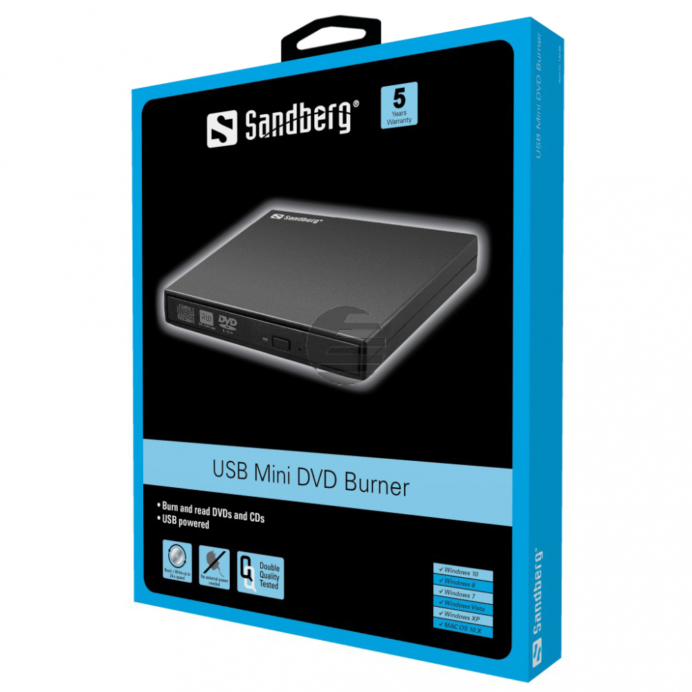 Sandberg USB Mini DVD Burner