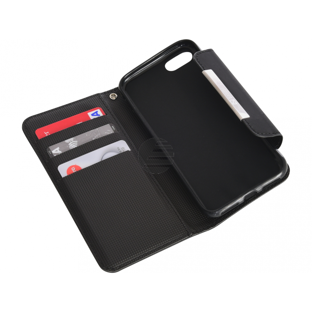 Sandberg Flip wallet iPhone 7/8 Blackskin
