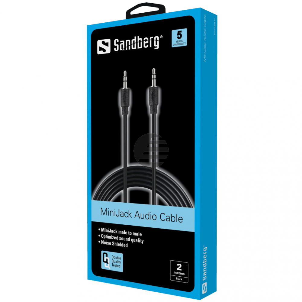 Sandberg MiniJack Cable M-M  2 m