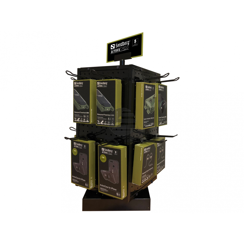 Sandberg Counter Display 4-sided Rotate Sandberg Counter Display 4-sided Rotate