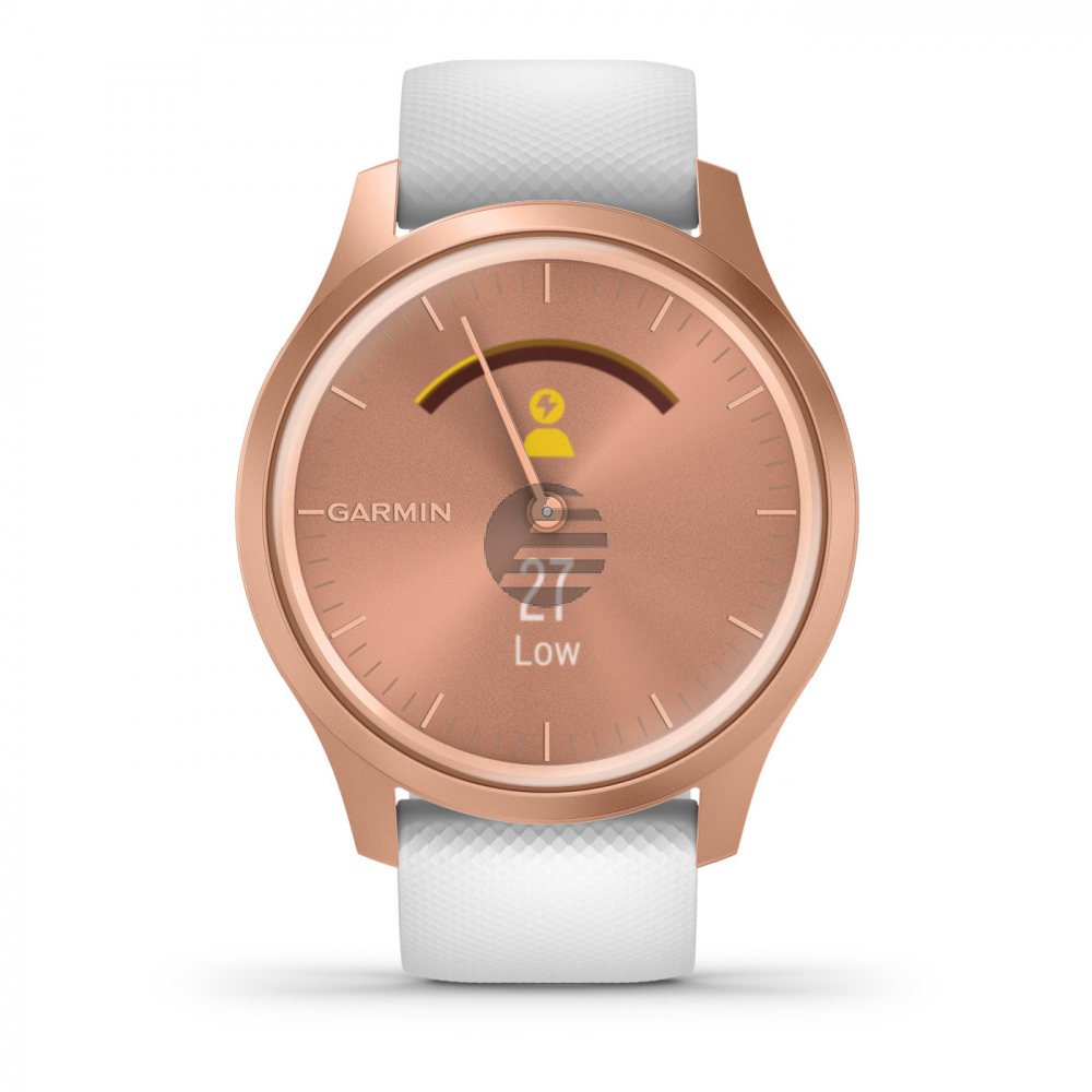 Garmin vivomove Style Hybrid-Smartwatch rosegold/weiß