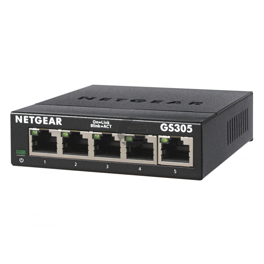 Netgear GS305-300PES 5-Port Switch, Metallgehäuse