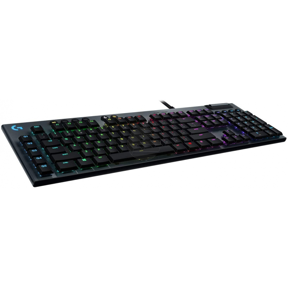 LOGITECH G815 LIGHTSYNC RGB Mechanical Gaming Keyboard ? GL Clicky - CARBON - DEU - CENTRAL