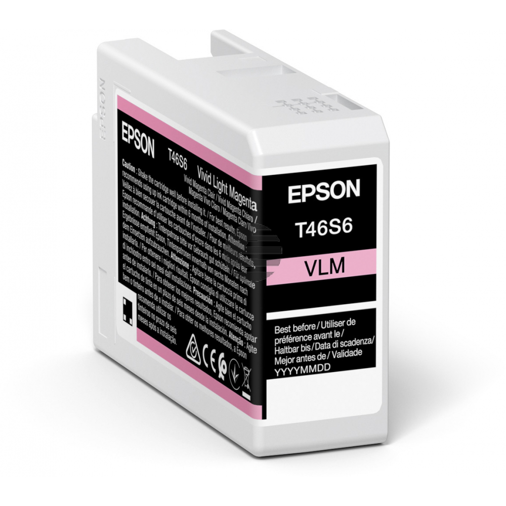 Epson Tintenpatrone magenta light (C13T46S600, T46S6)