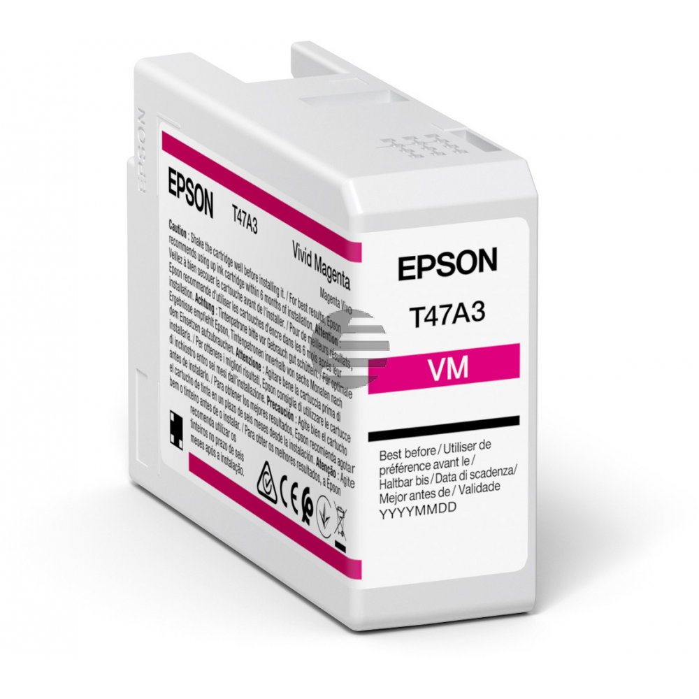 Epson Tintenpatrone magenta (C13T47A300, T47A3)