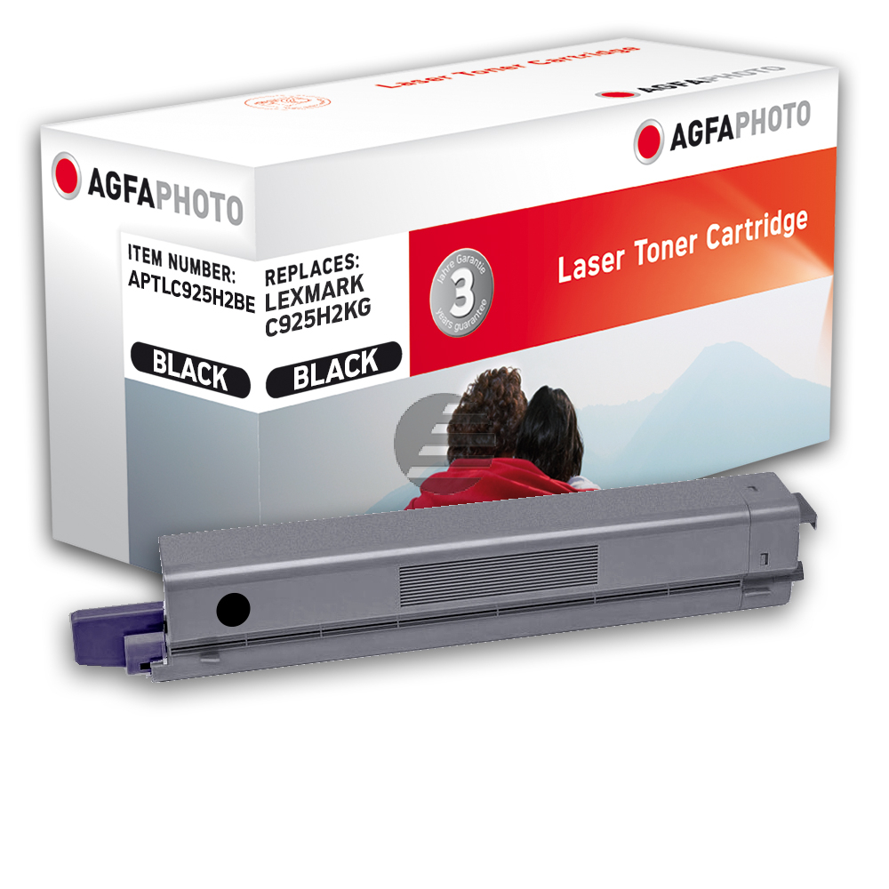 Agfaphoto Toner-Kit schwarz (APTLC925H2BE) ersetzt C925H2KG