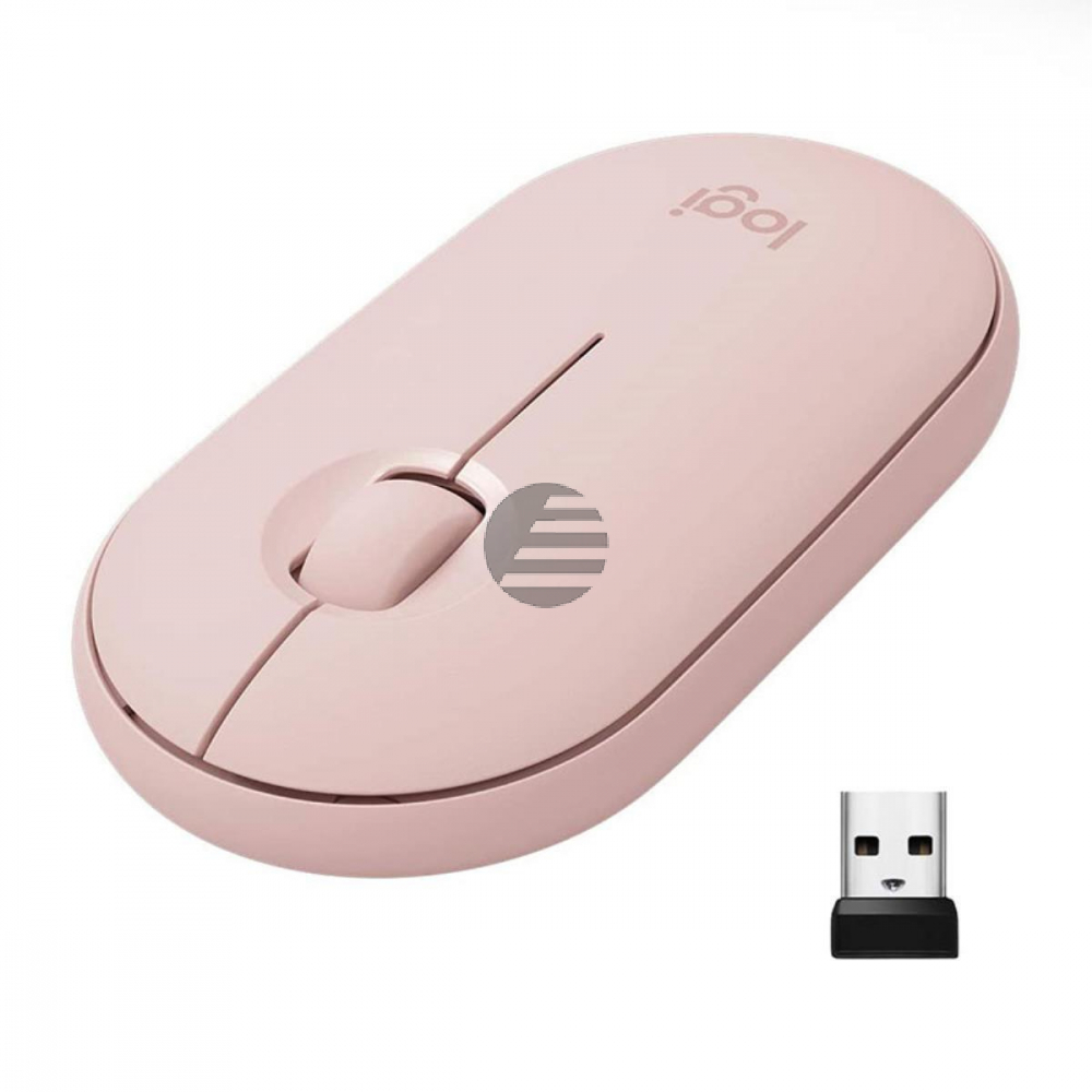 LOGITECH Pebble M350 Wireless Mouse - ROSE - EMEA