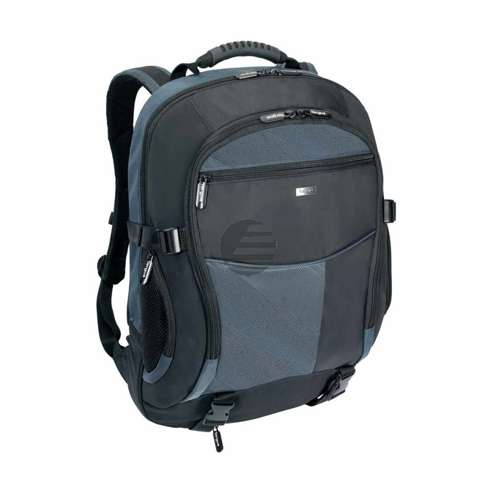 TARGUS XL Laptop Backpack 45,7cm 17 - 18Zoll Black/Blue Nylon