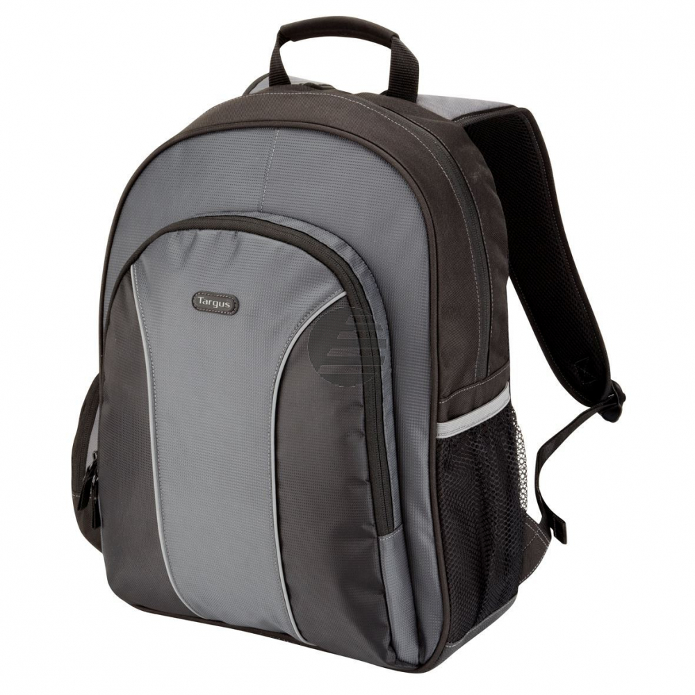 TARGUS Essential Notebook Backpac  schwarz& Grey  / Nylon