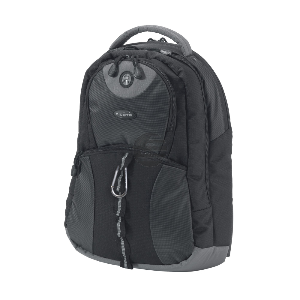 DICOTA BackPack Mission 35-39cm 14-15,6Zoll schwarz Polyester Gerat max. 390 x 265 x 40 mm
