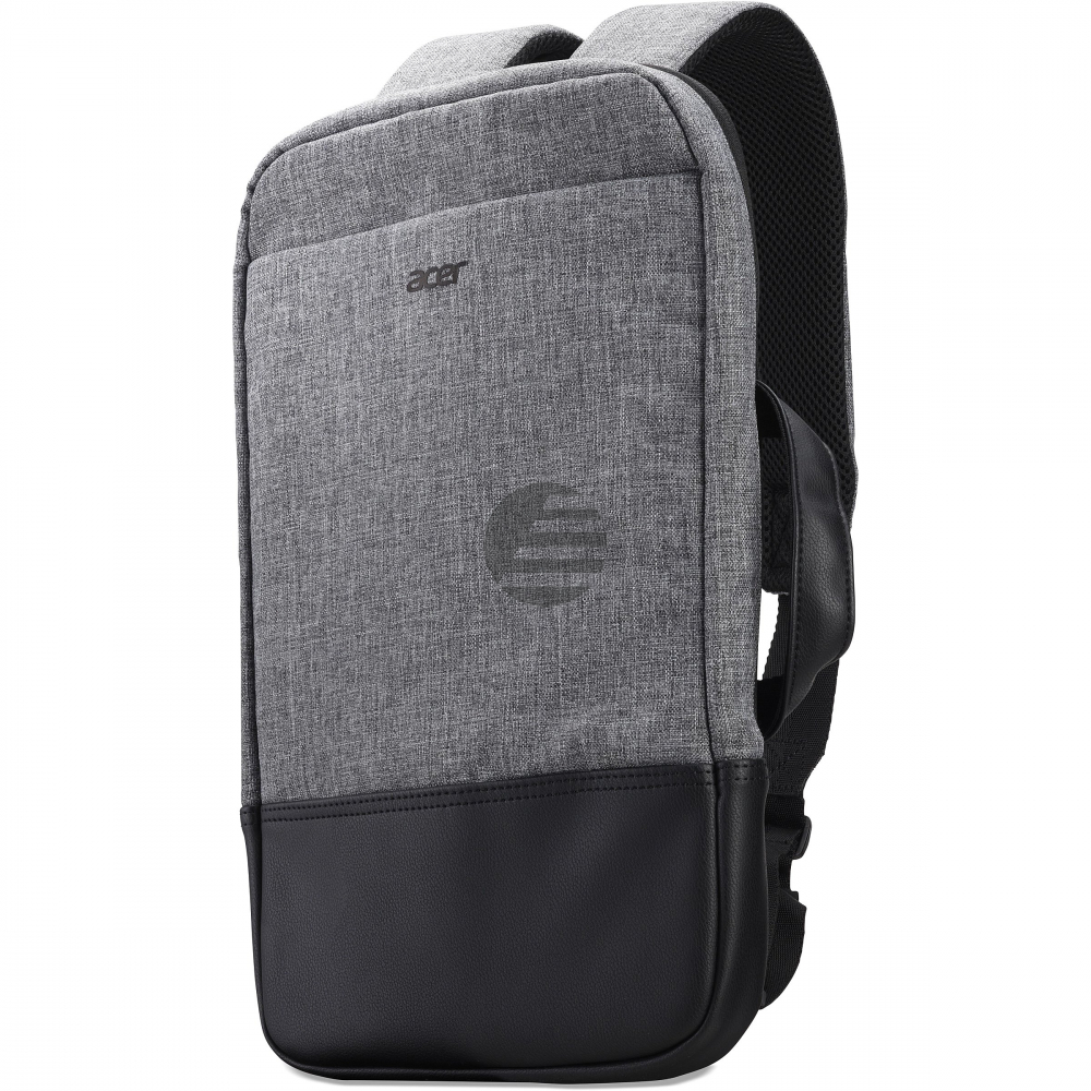 ACER 3in1 Slim Bag Rucksack Grau/Schwarz Top Load Backpack Kompatibel mit allen 14Z Notebooks und kleiner (P)