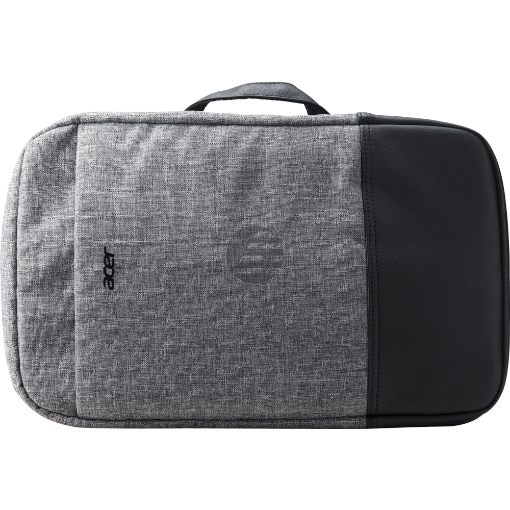 ACER 3in1 Slim Bag Rucksack Grau/Schwarz Top Load Backpack Kompatibel mit allen 14Z Notebooks und kleiner (P)